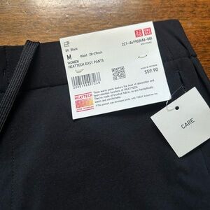 Uniqlo Women's Black HEATTECH Pants